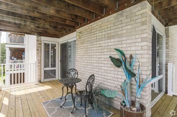 Huge patio/balcony